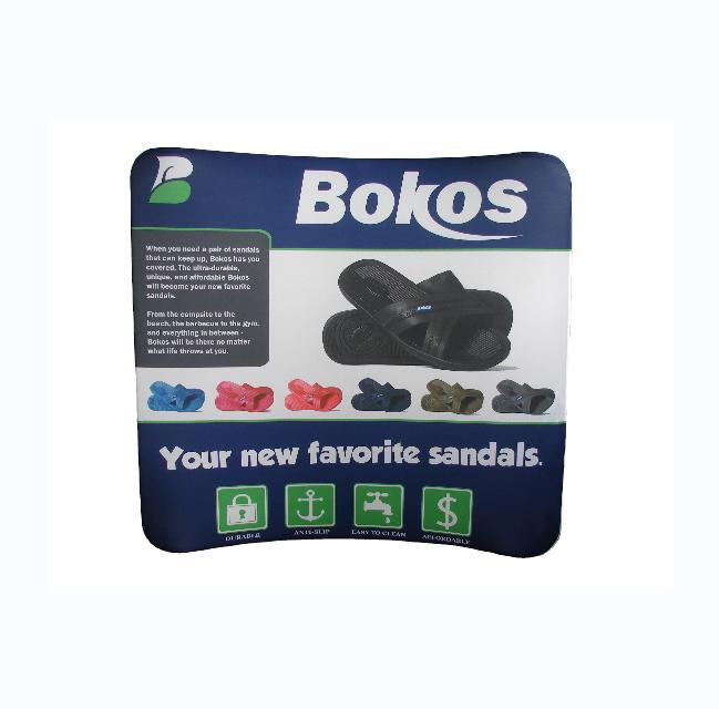 8f Tension Fabric Backdrop Customized Trade Show Tension Fabric Display Backdrop Wall