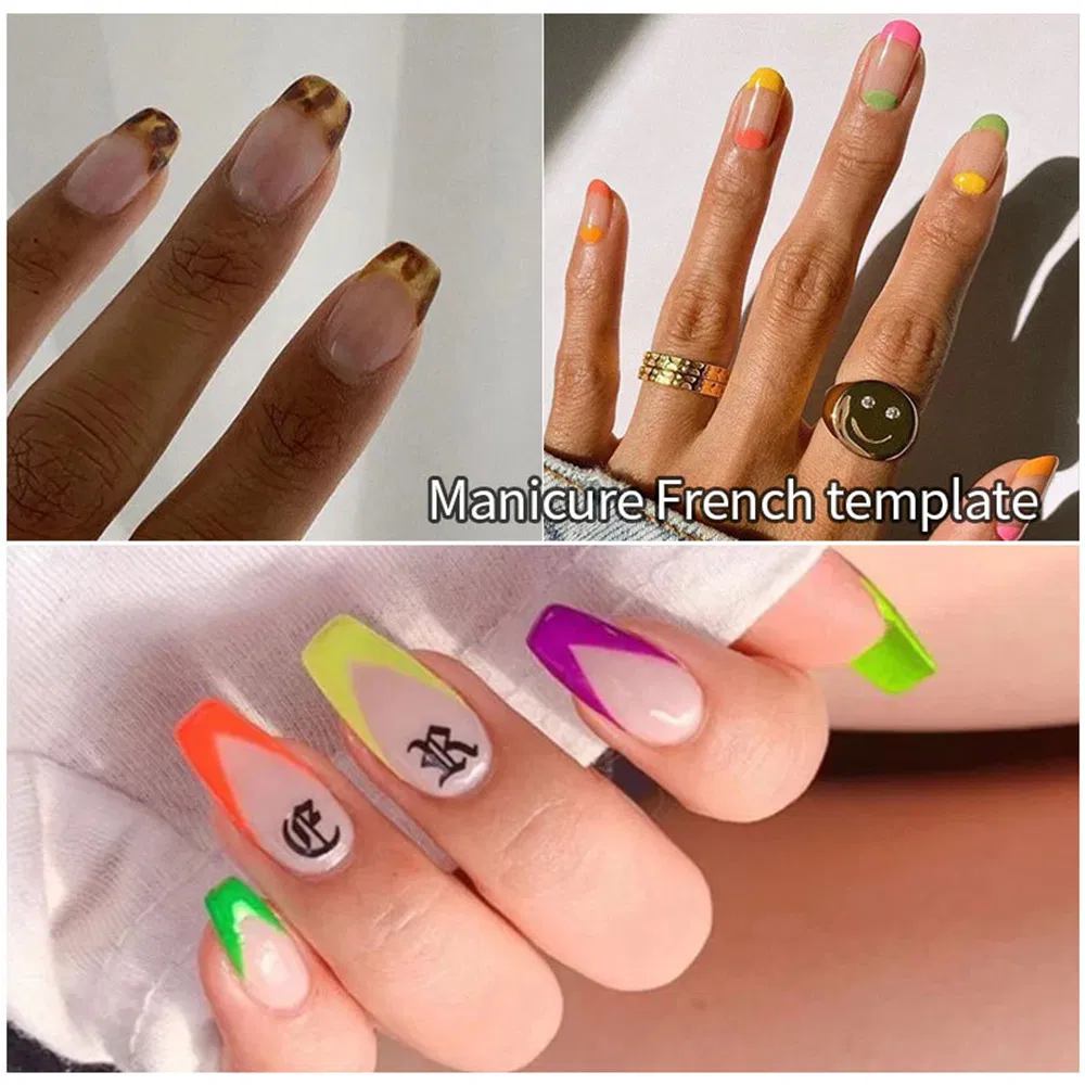Plastic Steel Plate Model Crystal Nail Making Stainless Steel Template High Quality Nail Plate Tool Printing Nail Polish Transfer Template