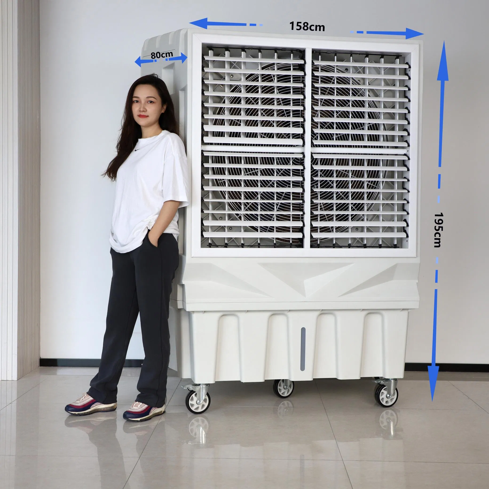 30000CMH Workshops Movable Air Condition Evaporative Air Cooler Swamp Cooler Climatizacion Evaporativa