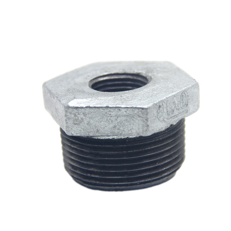 Hot Dipped Galvanized Hexagon Threaded Bushing for Pipe Fittings at Factory Price