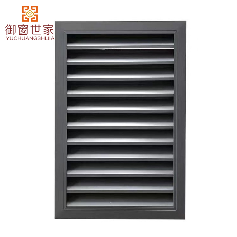 Aluminium Sun Louvers Architectural Window Panel Sunshade Door for Facade