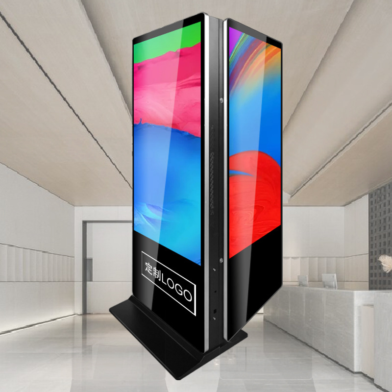 Monitor Computador Digital Signage Totem Double Sided Touch Screen Advertising LCD Display Kiosk