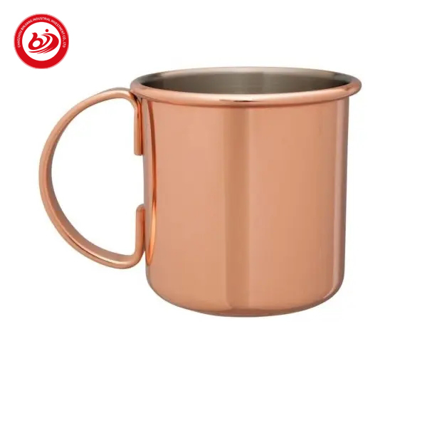 Медная кружка Moscow Mule с гравировкой, 300 мл