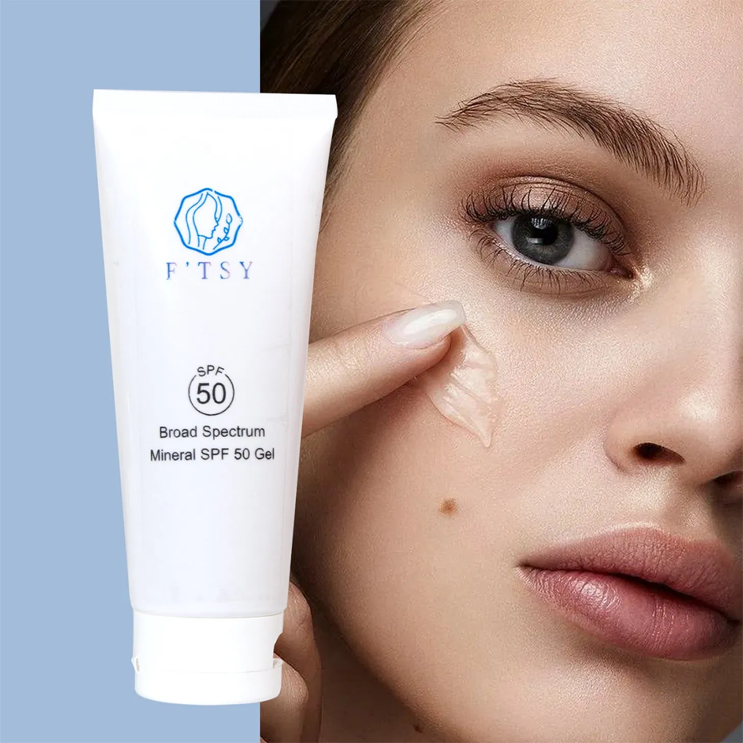 Oil Free Transparent Sunscreen Invisible Finish Sunblock Broad Spectrum Unseen Sunscreen