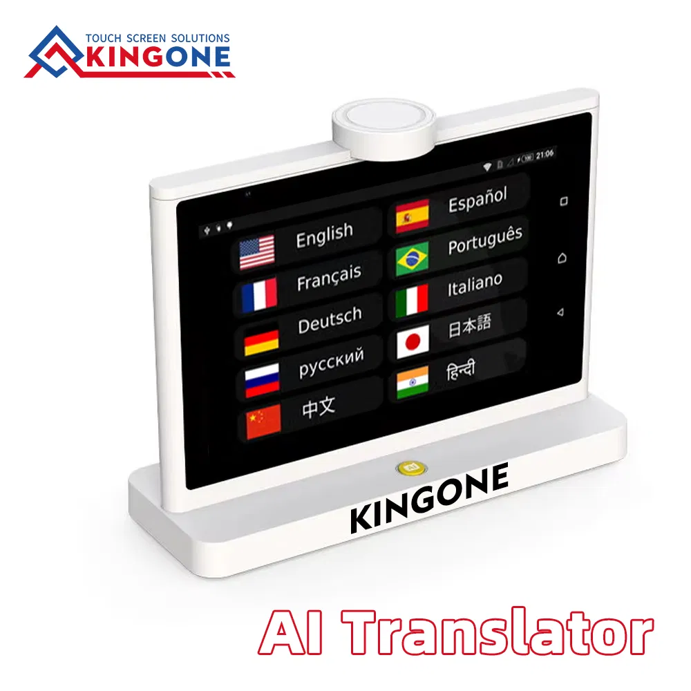 Ai Language Translator Device Powered by Large Language Model Supports 37 Languages for Hotel Reception and Meetings