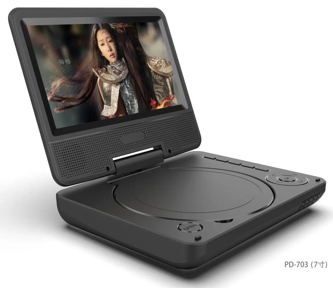 Портативный DVD-плеер 7 дюймов