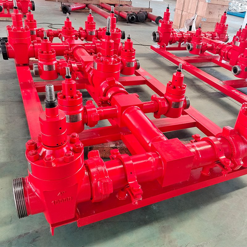 Durable Choke Manifold Equipment for 5000-20000 Psi Operations
