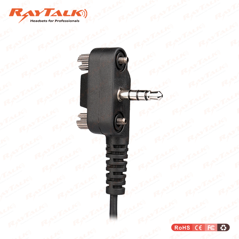 for 2pin Ver-Tex Vx231 Communication D Shape Earpiece Earphones Em-3222