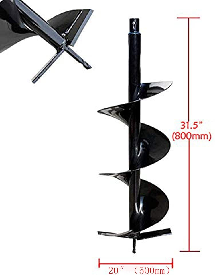 Agricultural Hole Digger 4 Stroke Ground Drill 159cc Gasoline Earth Auger (GD1600)