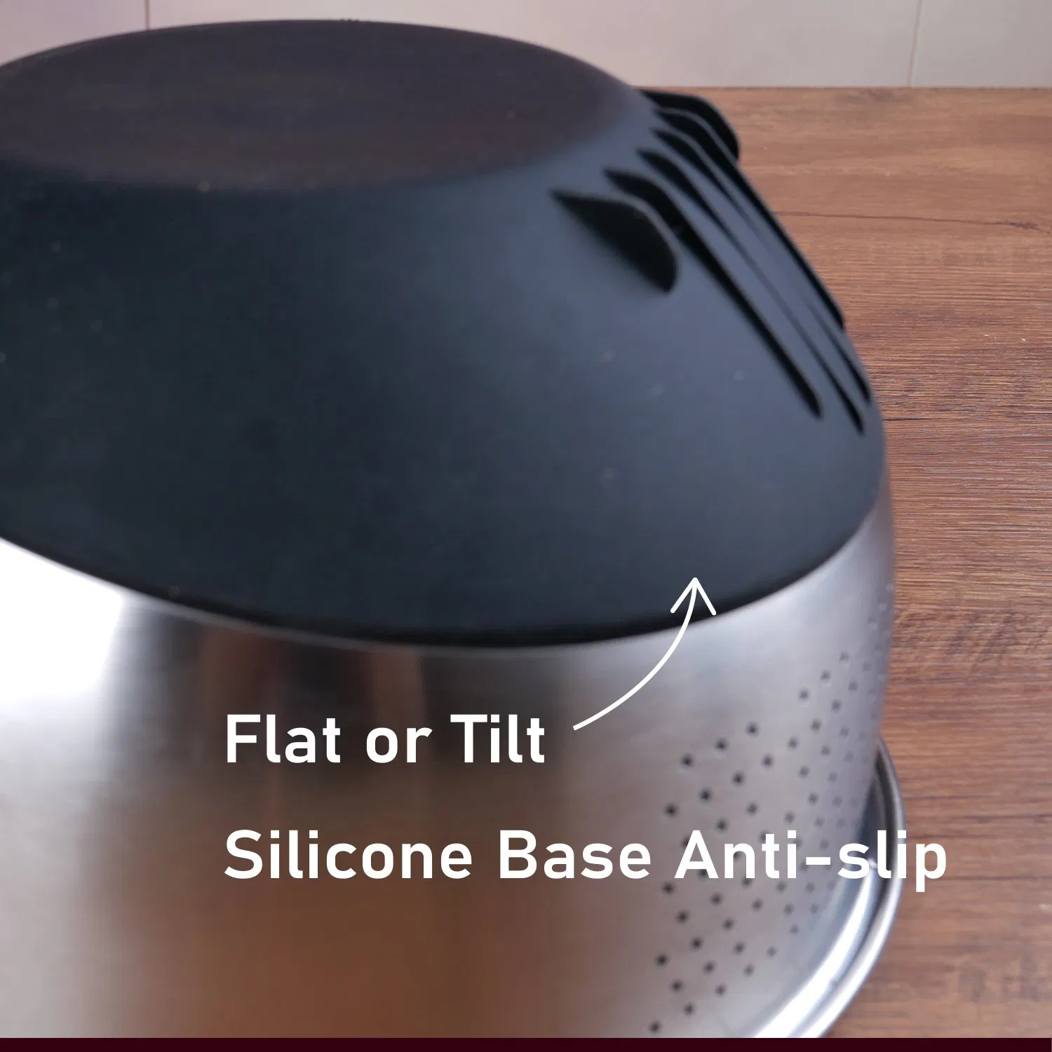 Stainless Steel Draining Bowl - Multi-Purpose Colander & Washing Bowl for Kitchen & Restaurant