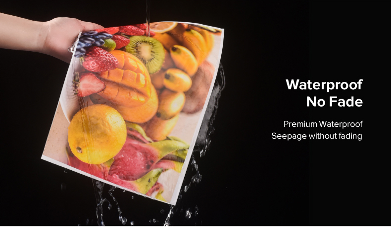 Opaque Synthetic Paper Rightint Carton Self Adhesive Labels Sticker Vinyl
