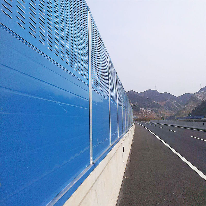 Road Highway Construction Perforated Iron Zinc Steel Fencing