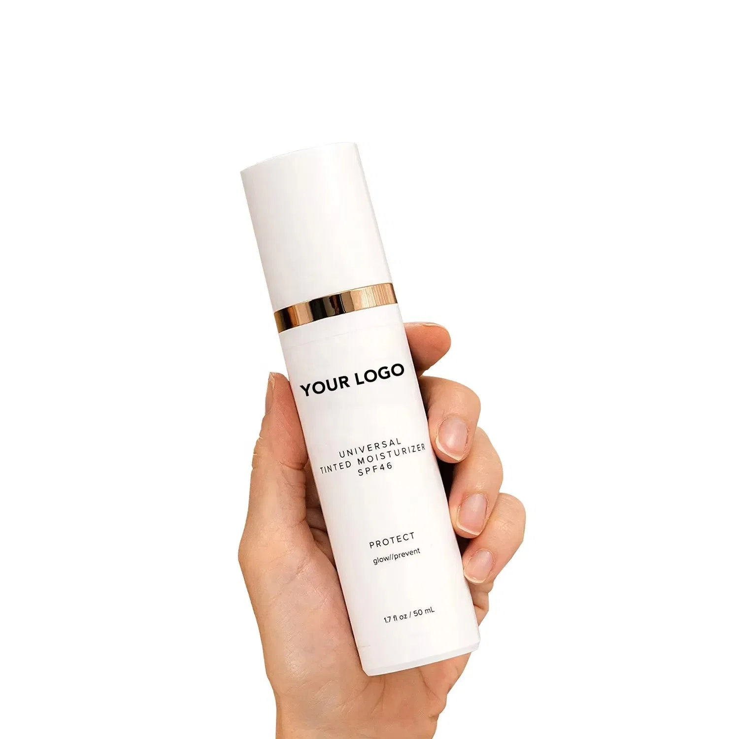 Private Label Face Primer Makeup Base Tinted Sunscreen SPF 46 Tinted Moisturizer