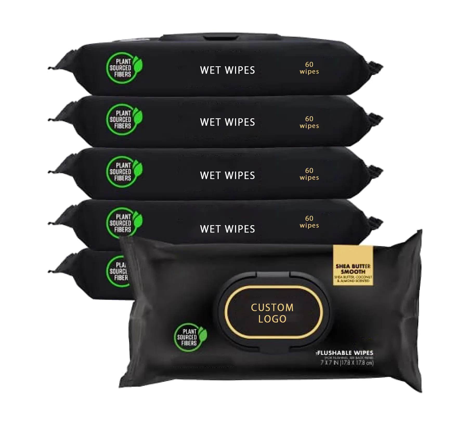 42 Wipes Per Pack Fresh Feel Flushable for Adults and Kids Wet Wipes
