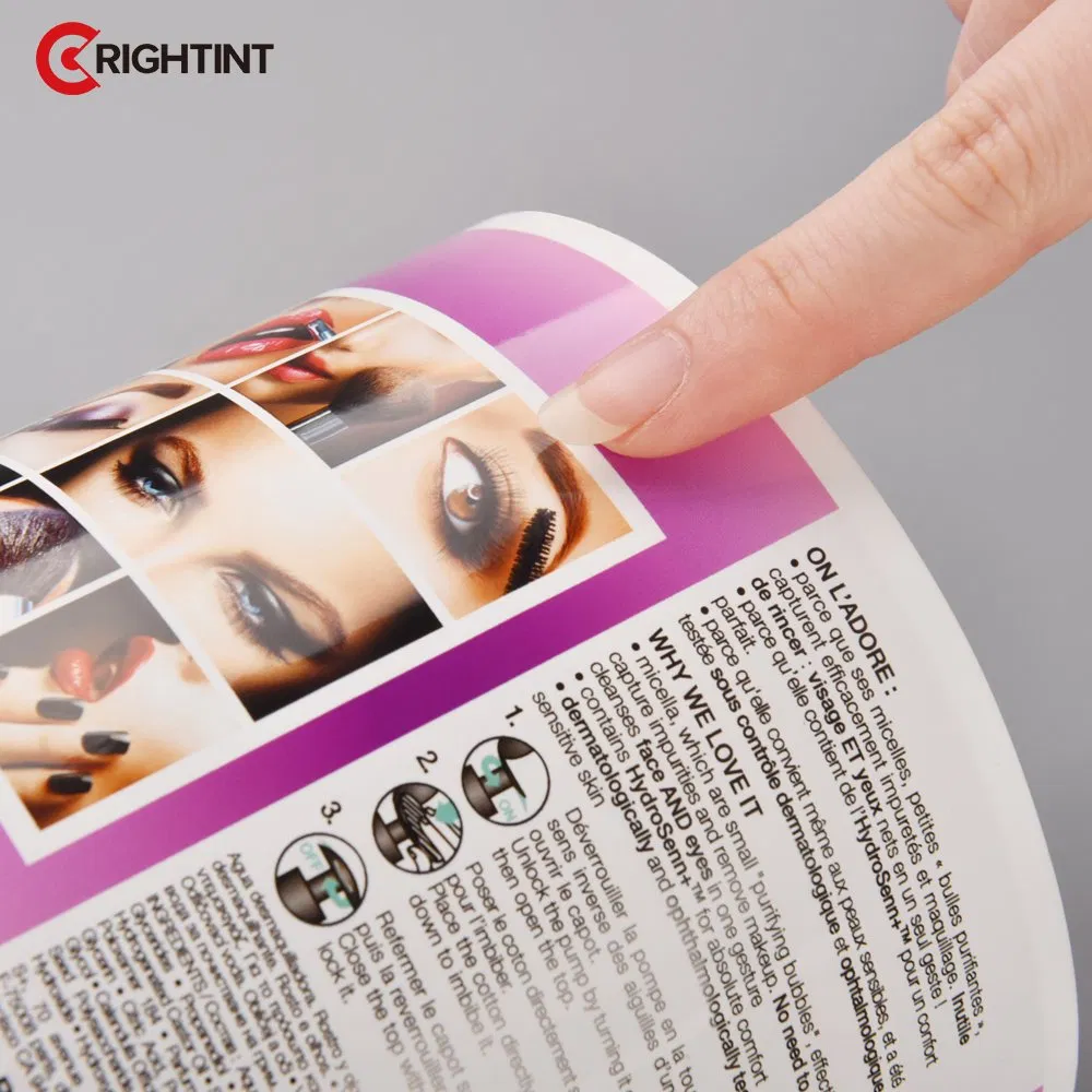 Glossy White BOPP Roll for UV Inkjet Household Cleaner Label