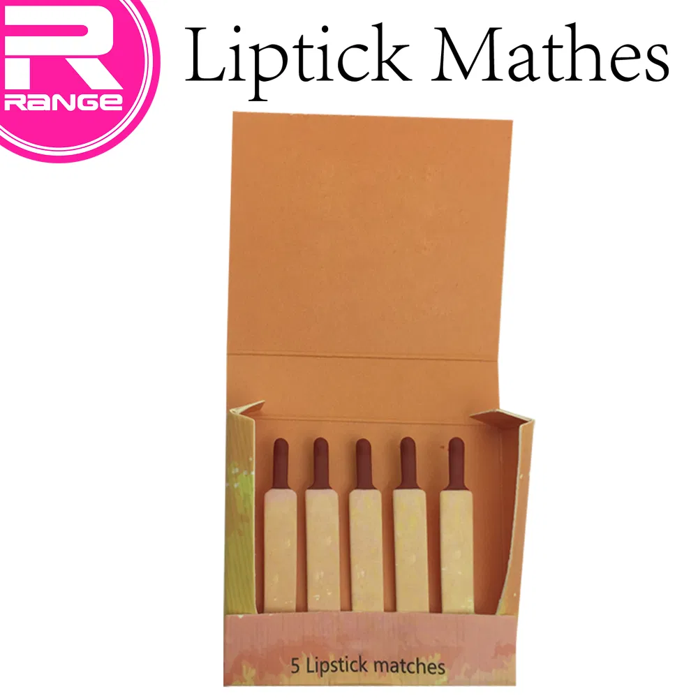 Same Red Cosmetics Small Explosion Matches Lipstick Makeup Artifact Ins Super Hot OEM