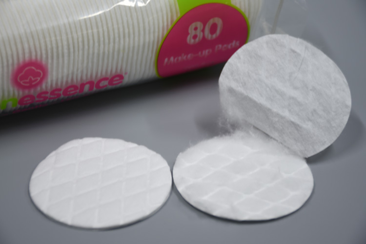 Disposable Round Cosmetic Facial Cotton Pads for Skin Cleaning Disposable Makeup Remover Pads