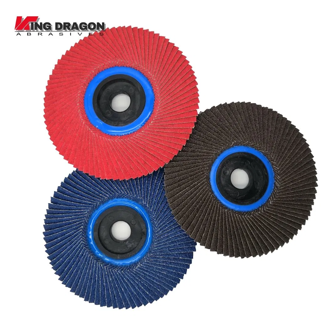 Гибкие шлифовальные диски 170 мм T27, зерно 80, керамика