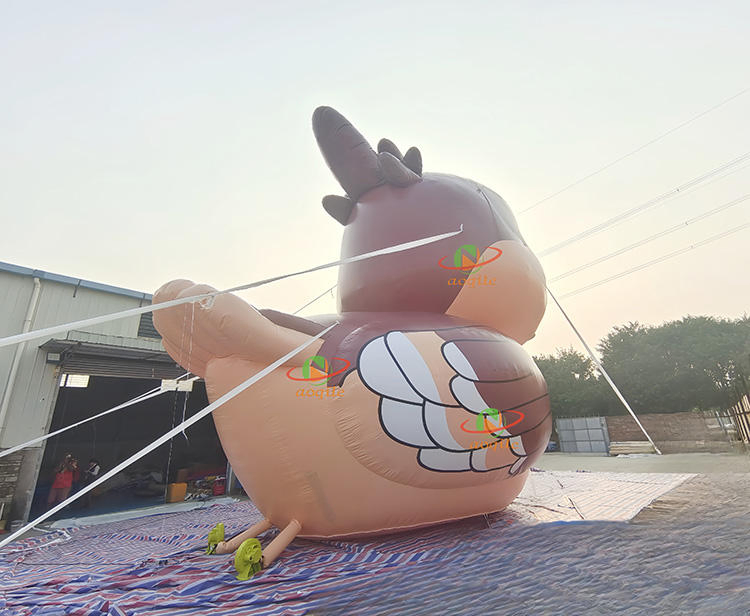Outdoor Large Customized Inflatable Duck Character Decorative Advertising Inflatable Duck Model