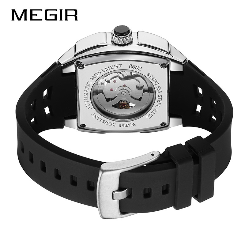 Megir 8602g Hot-Selling Men's Fashion Sport Waterproof Luminous Mechanical Watch
