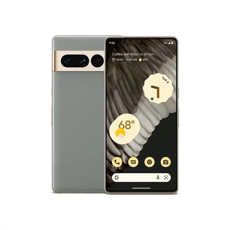 Original Unlocked Google Pixel 7 PRO Cell Phone 5g Android with 12GB RAM 128GB Storage Triple Camera and Long Battery Lifesmart Phone Cell Phone Unlock Mobile