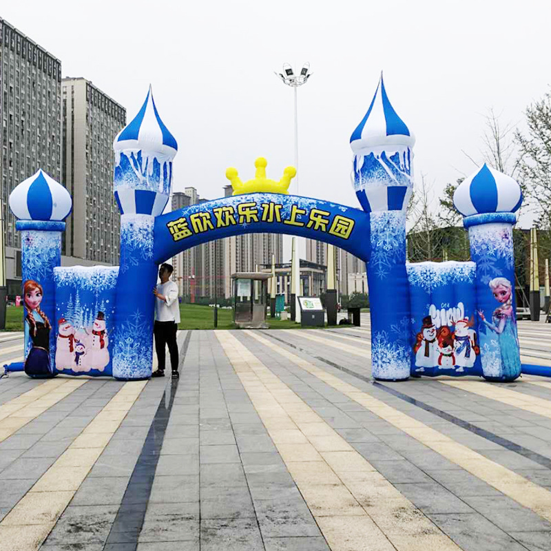 Inflatable Arches for Grand Openings Rainbow Arches Celebrations Sports Events Advertising Campaigns