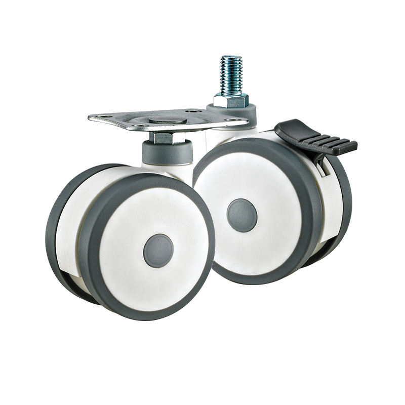 Made-in-China Price Medical Full-Plastic Casters Hospital Equipment Wheels Caster Wheels