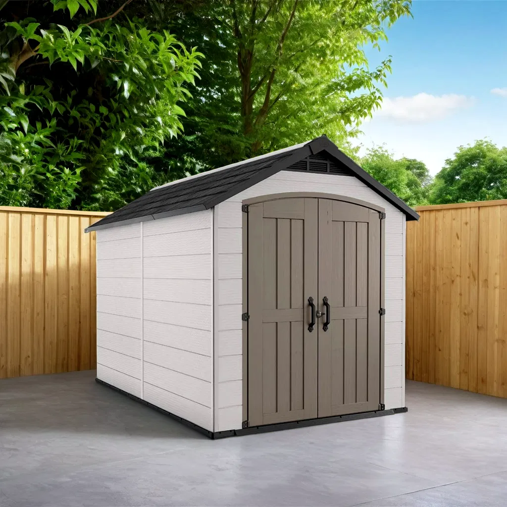Hot-Selling Customizable HDPE Plastic Rainproof Storage Sheds From The
