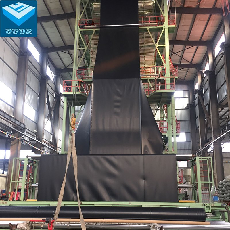 0.3mm/0.5mm/0.75mm/1mm/1.5mm/2mm Factory Price ASTM GM13 Waterproof HDPE/Geomembrane/Pond Liner for Aquaculture/Dam/Landfill/Tunnel/Mining/Biogas/Fish Farm