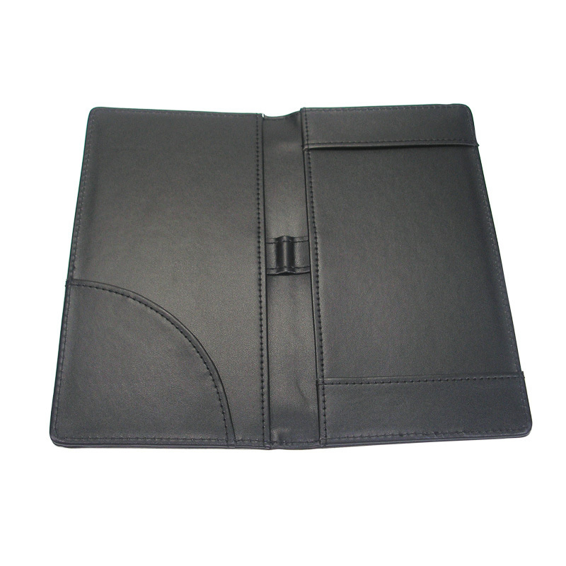 Customized Restaurant Menu Leather Bill Folder Hotel Amenities Check Holder