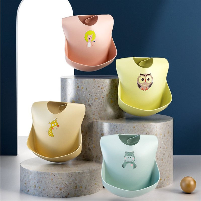 Waterproof Food Grade BPA Free Custom Newborn Infant Weaning Kid Girl Boy Drool Silicone Baby Bibs