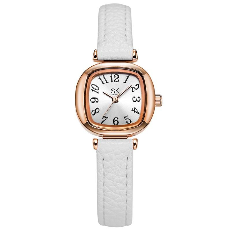 New Trendy Popular Elegant Retro Charming Lady Watch Vintage Design Waterproof Wristwatch