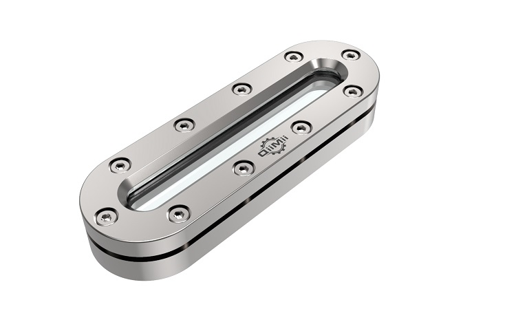 Qiimii Clamp Flat/Union Type/Flange Type/in-Line Sight Glass View/Visual Glass Sight Glass