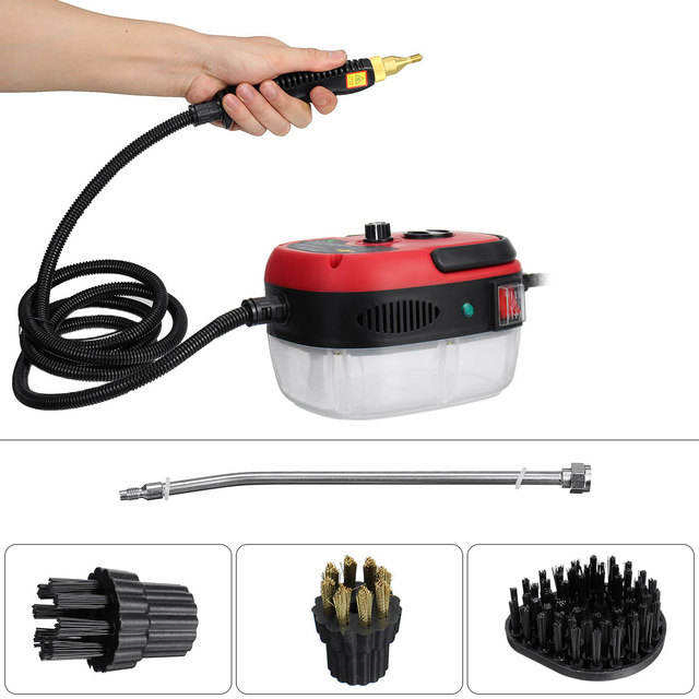 110V 220V 1500W High Temperature Pressurized Portable Handheld Steam Cleaner