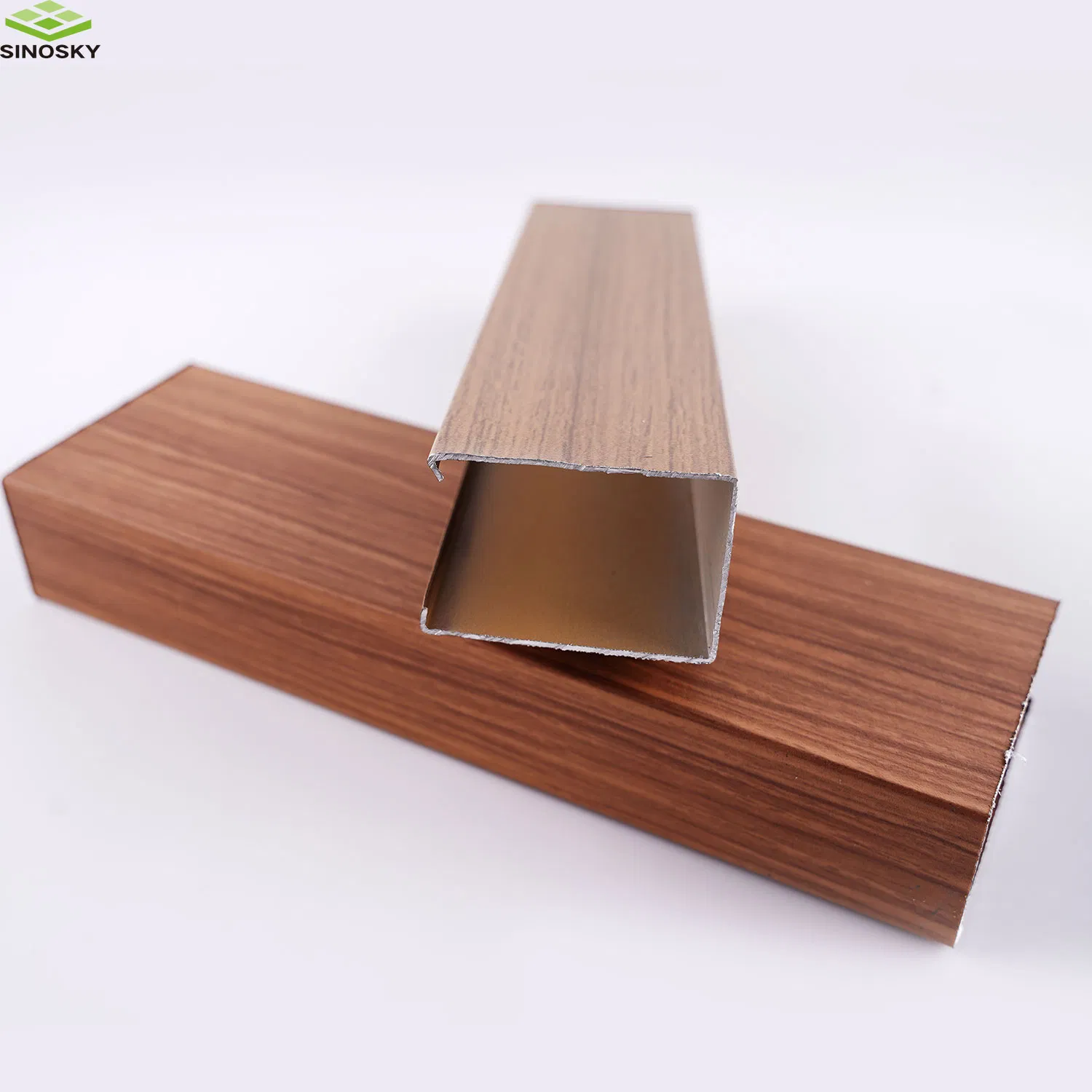 Suspended Metal Ceilings Fireproof Construction Materials Baffle Ceiling Aluminum Baffle Ceiling