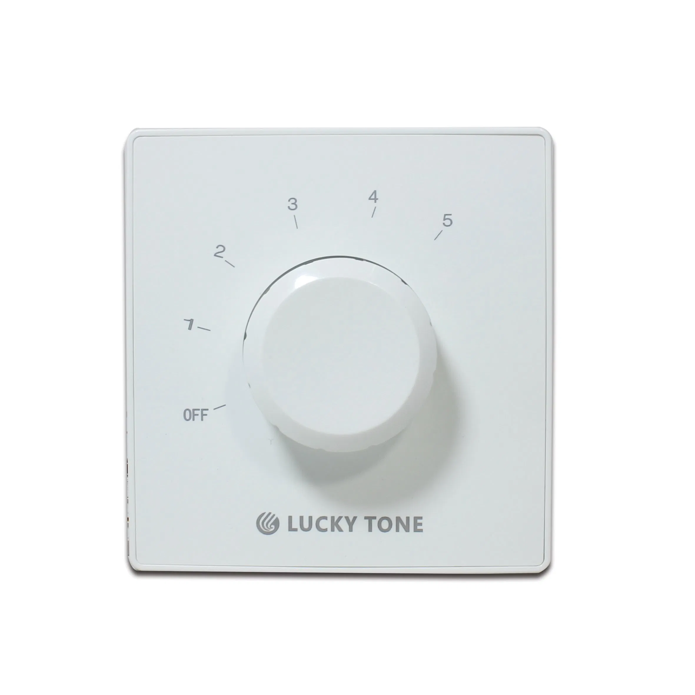 Square Type 86 X 86 100V Line 10W Volume Control White Color Standard and Coffee Color Optional