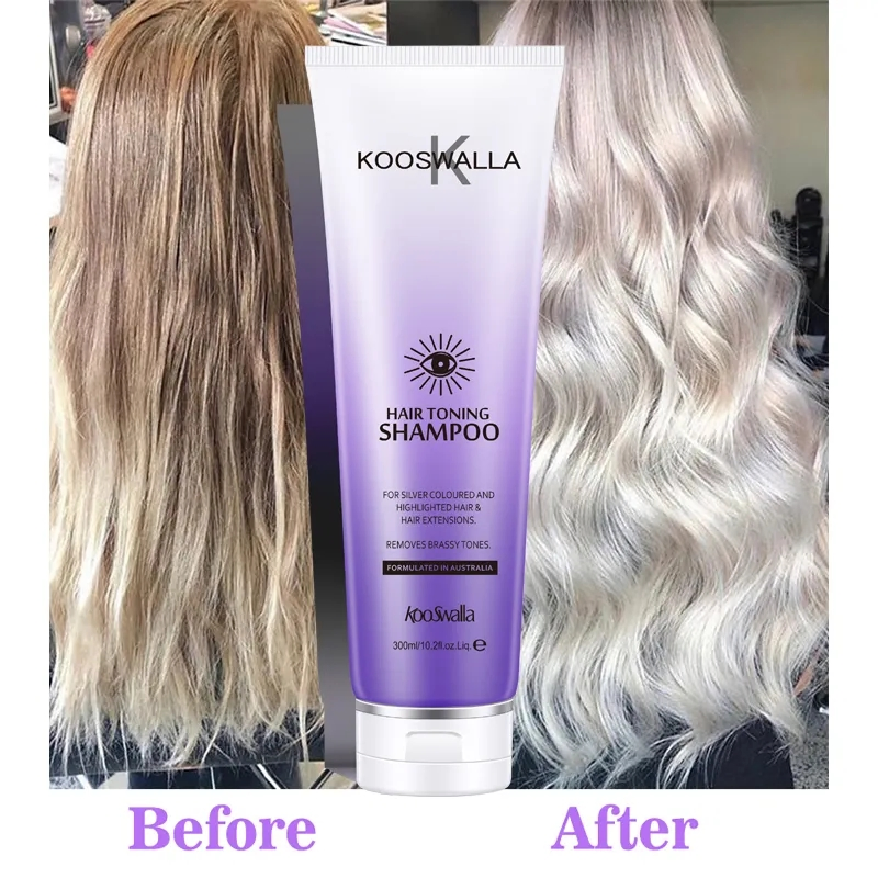 Home Treatment Anti- Brassy Purple Toner Shampoo