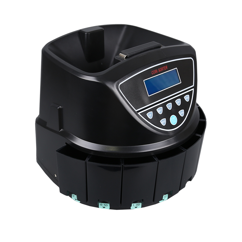 CS-5506 High-Speed Multi-Currency Coin Counter Sorter with Optical Sensor,Coin Sorter for Euro USD Russia Philippines Casino Use