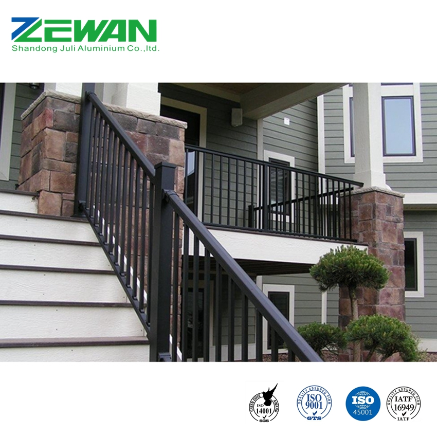 Aluminium Railing Balustrade Aluminium Handrail for Apartments