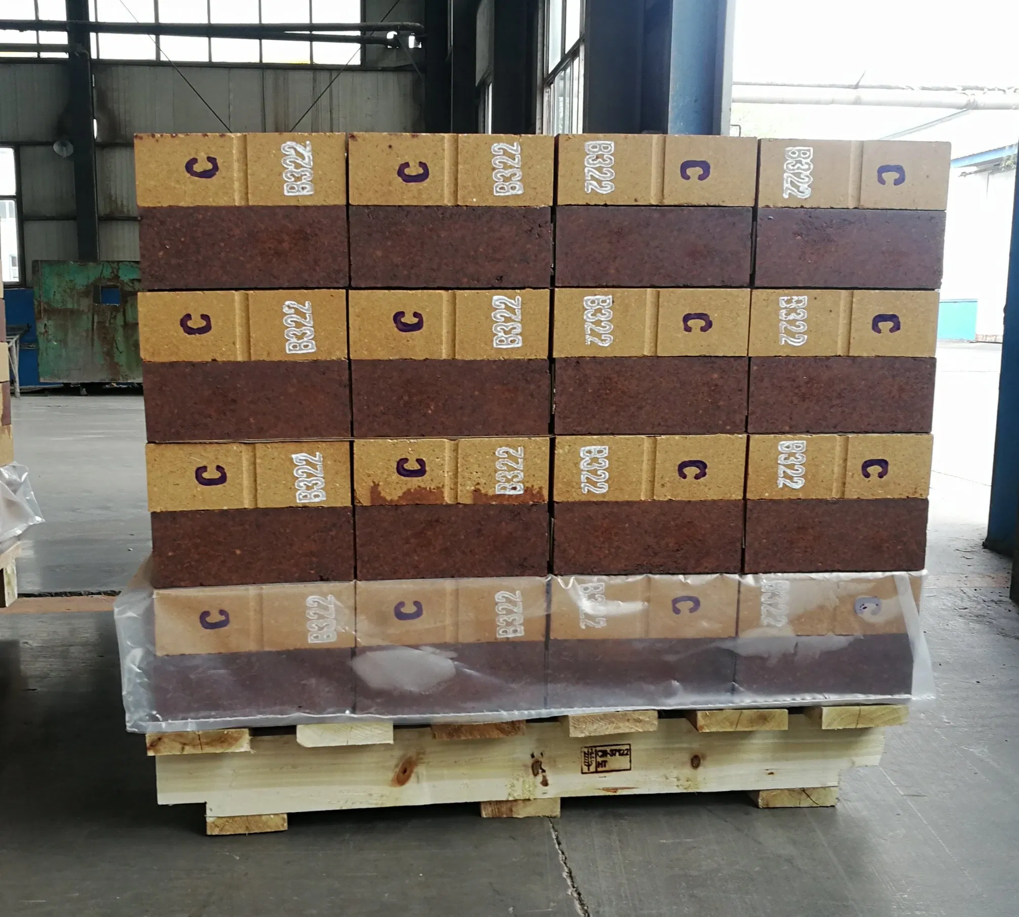 Энергосберегающий кирпич для переходной зоны цементной печи