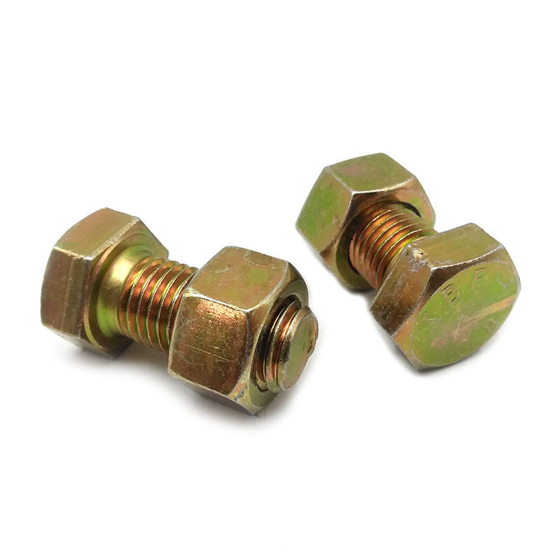 Carbon Steel Hexagon Bolt High Quality DIN933 Hex Bolts Full Thread