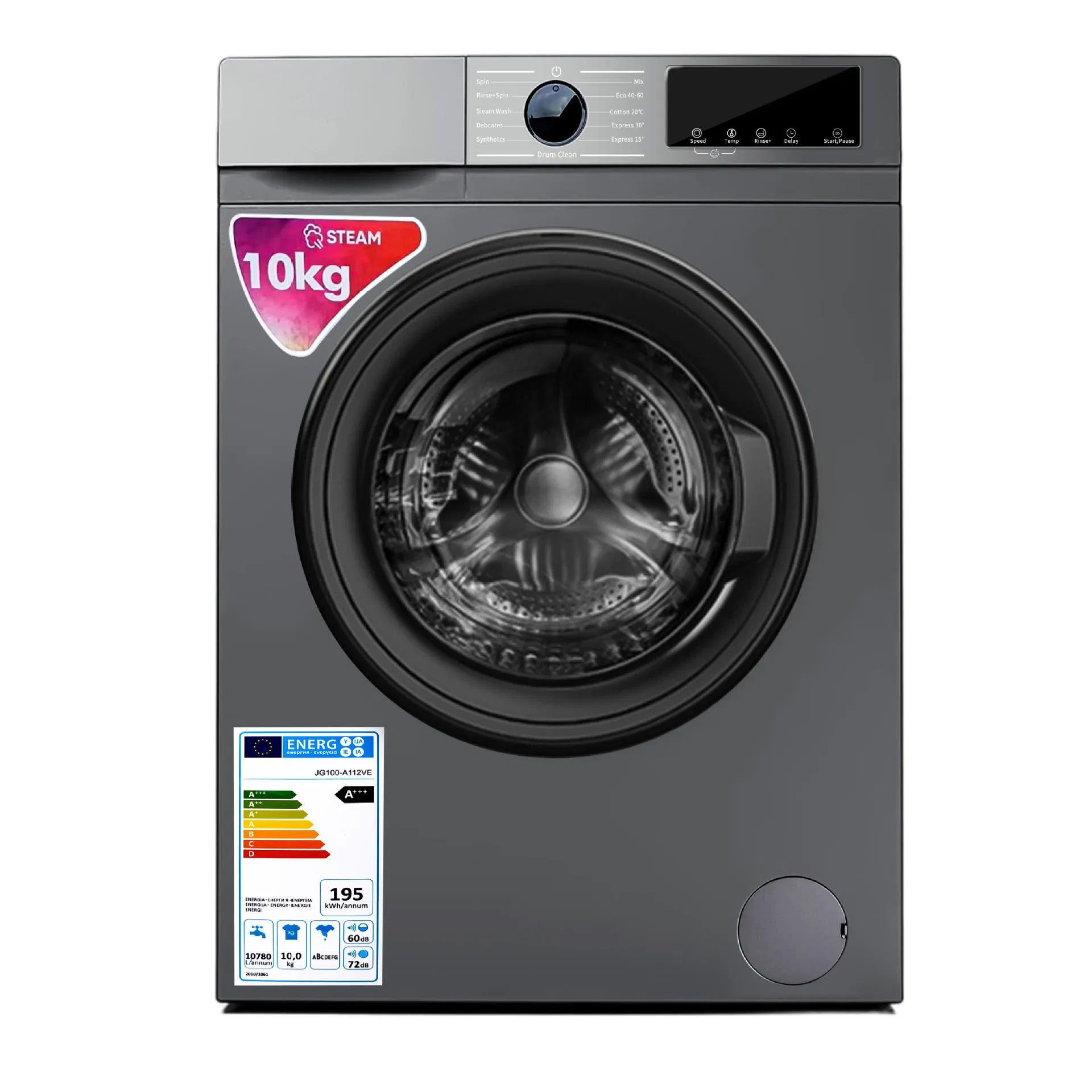 8kg 10kg Steam Smart Washing Mmachine Automatic Electric Front-Load Washers
