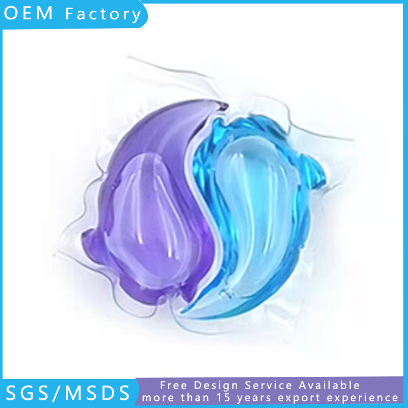 Super Concentrated Liquid Fruits Scent Long Lasting Easy to Clean Laundry Detergent Pods Manufacturer