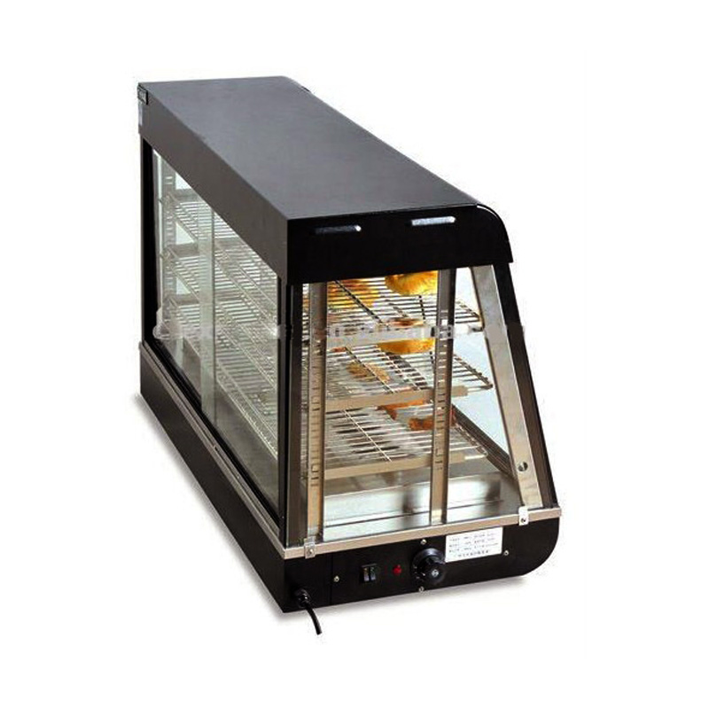 Table Top Food Display Showcase Food Heated Cabinet