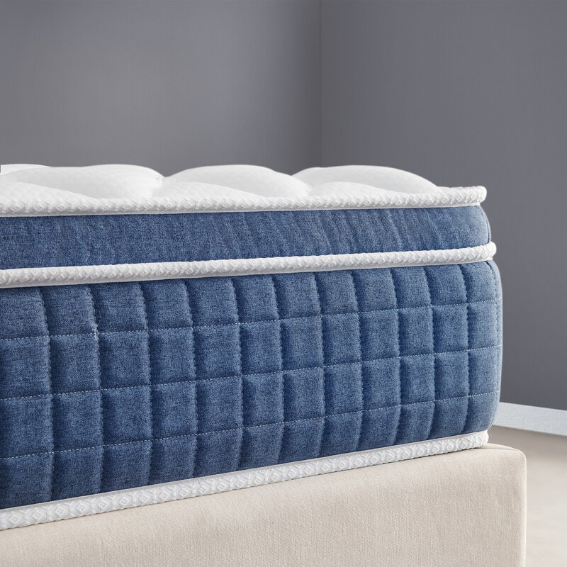 Hot Sell King Size Super Memory Foam Mattress with Latex Top Cheap Double Bed Mattress Price