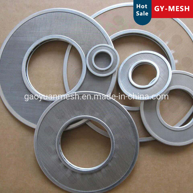 304 316 Filter Mesh Discs Filtration Sieve Mesh Disc