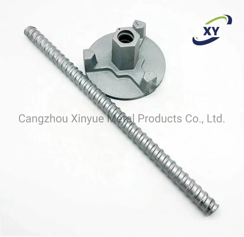 Hot Sale D90mm 15/17mm Formwork Tie Nut Galvanized Cast Iron Tie Rod Formwork Anchor Wing Nut