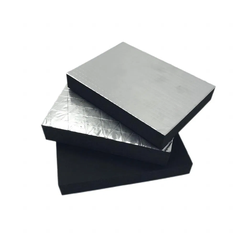 Class B1 Closed Cells Sound Absorbing Rubber Sheet NBR/PVC Elastomeric Thermal Insulation Material Rubber Foam Board