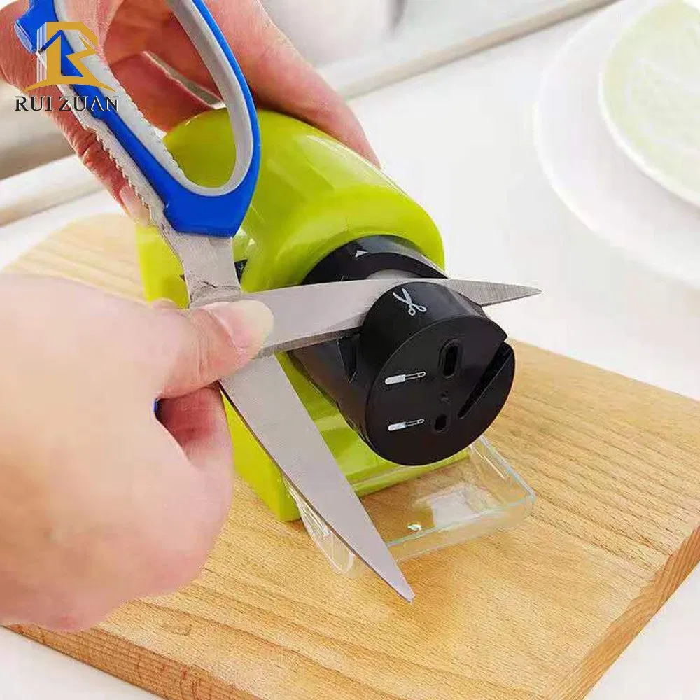 Hot Sale Electric Knife Sharpener Electric Quickly Kitchen Multi-Functional Fast Sharpening Stone Automatic Knife Sharpener