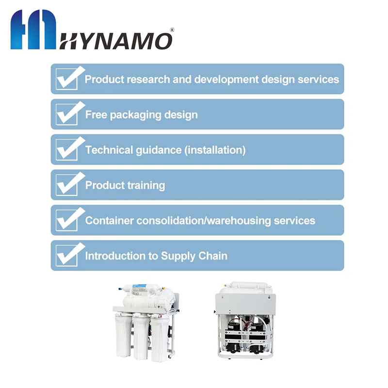 RO Water Purifier Water Dispenser with LED Touch Beverage Water Filtration Filter Commercial